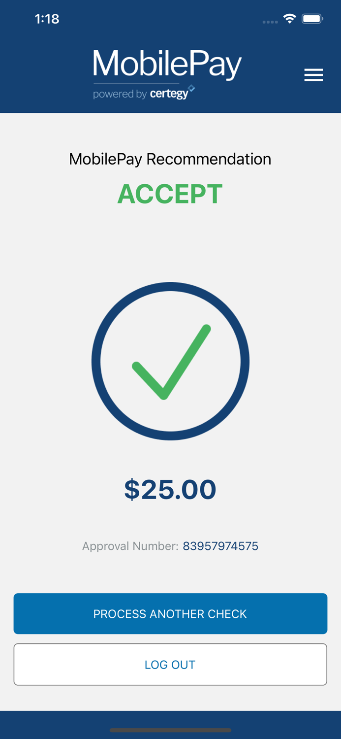 MobilePay by Certegy LLC