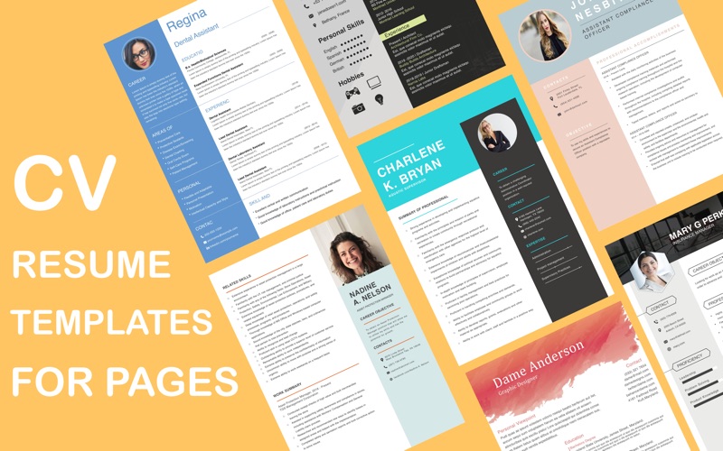 Screenshot #1 pour CV Resume Templates for Pages