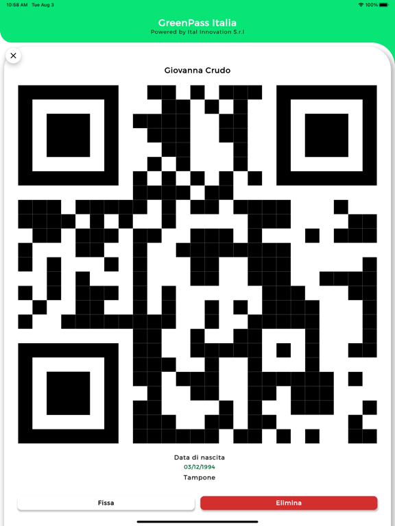 Screenshot #6 pour Green Pass & Fidelity