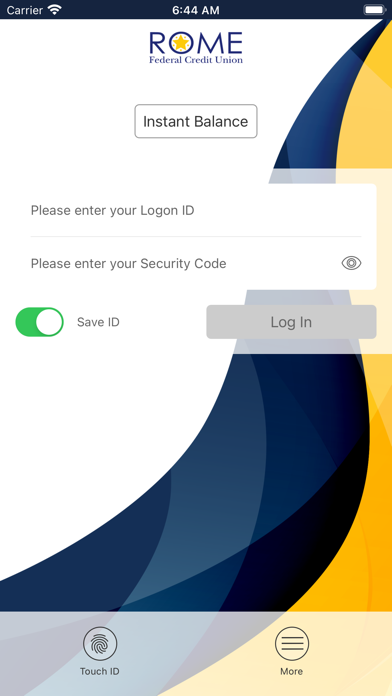 Rome Federal Credit Union Screenshot