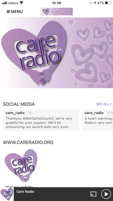 Care Radio Screenshot
