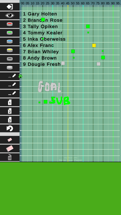 Soccer Squad Planner Screenshot