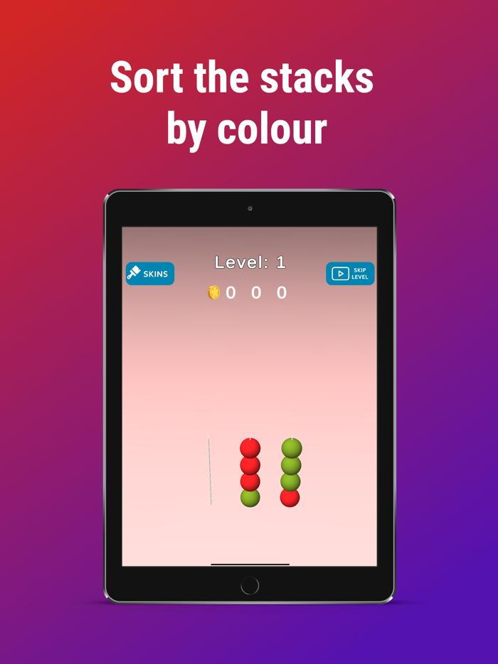 Stack it up - Sorting Game