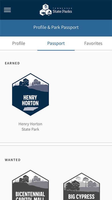 TN State Parks Screenshot