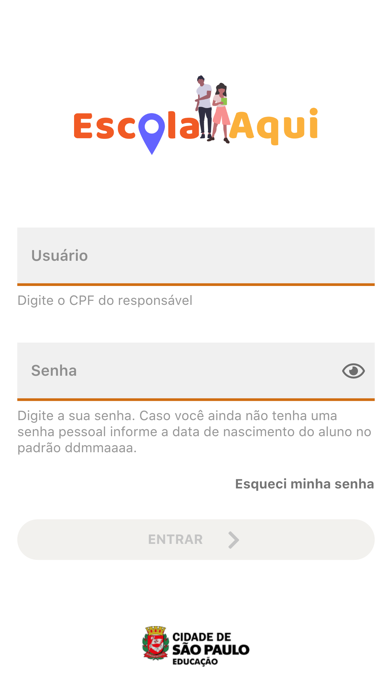 Escola aqui Screenshot