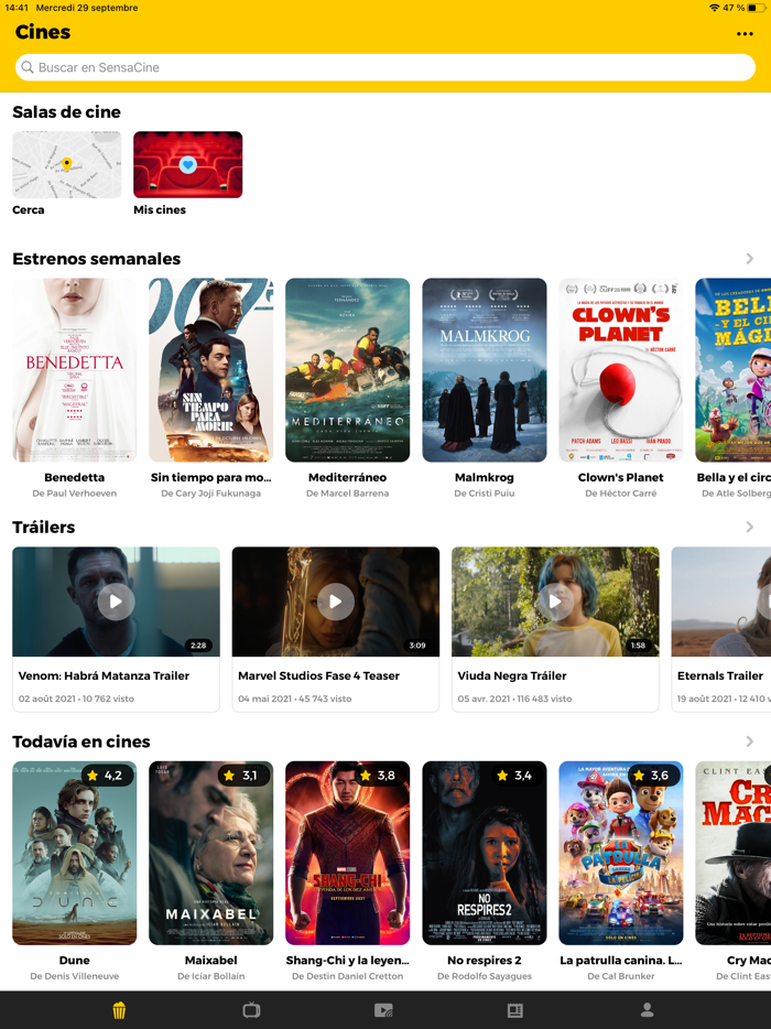 SensaCine - Cine y Series