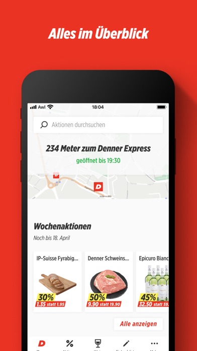 Denner – Aktionen und Weinshop Screenshot