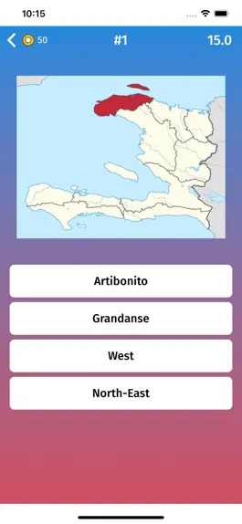 Game screenshot Haiti: Departments Map Game hack