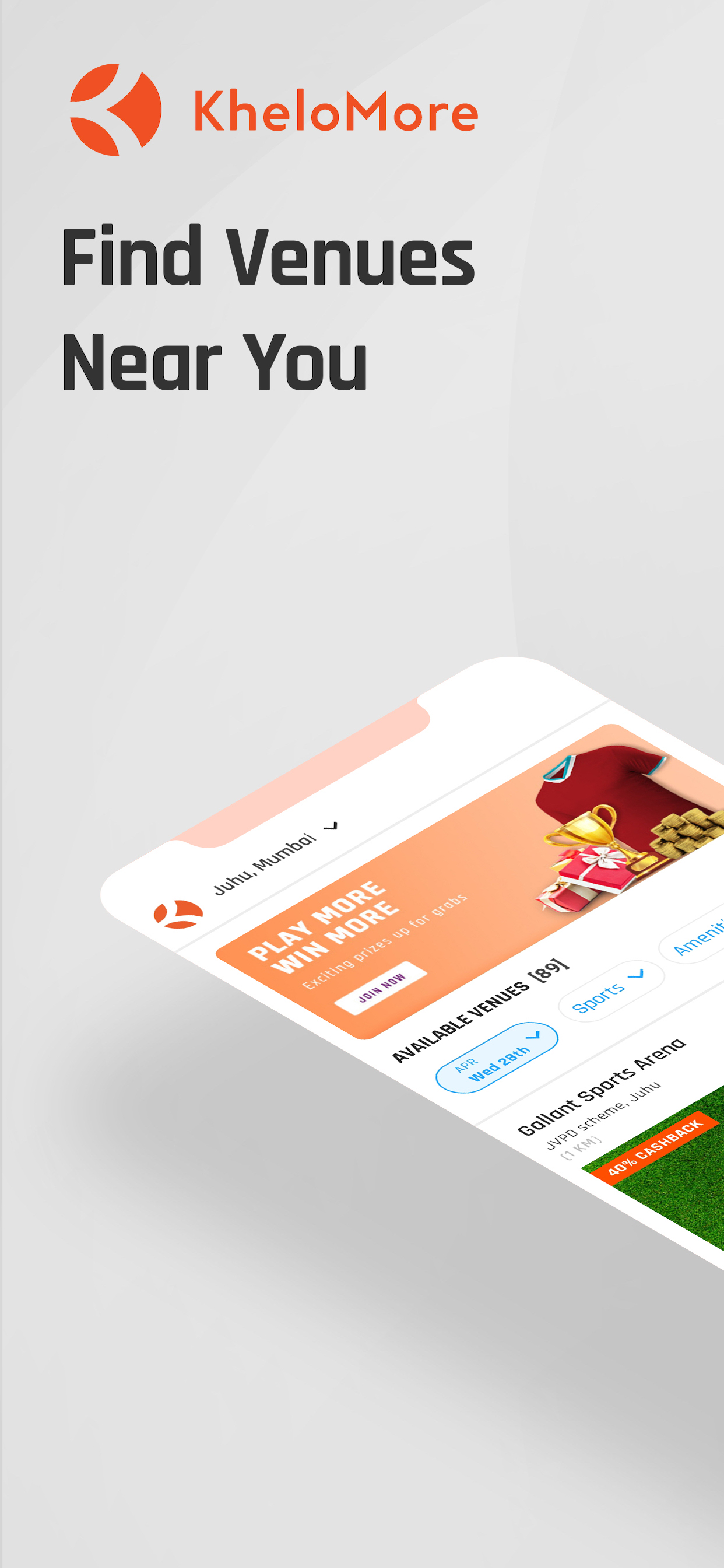 Khelomore - Book Sports Venues