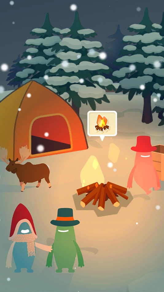 #6. Bonfire -Chillaxing game (iOS) 由: GeePlus, Inc.