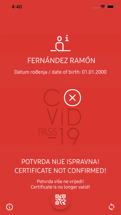 CovidGO Screenshot
