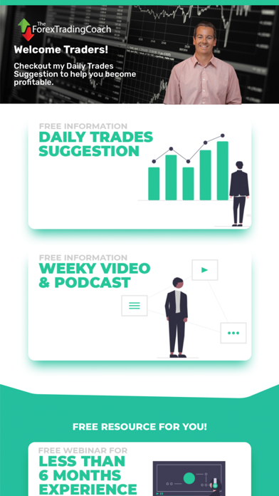The Forex Trading Coach Mobile Screenshot