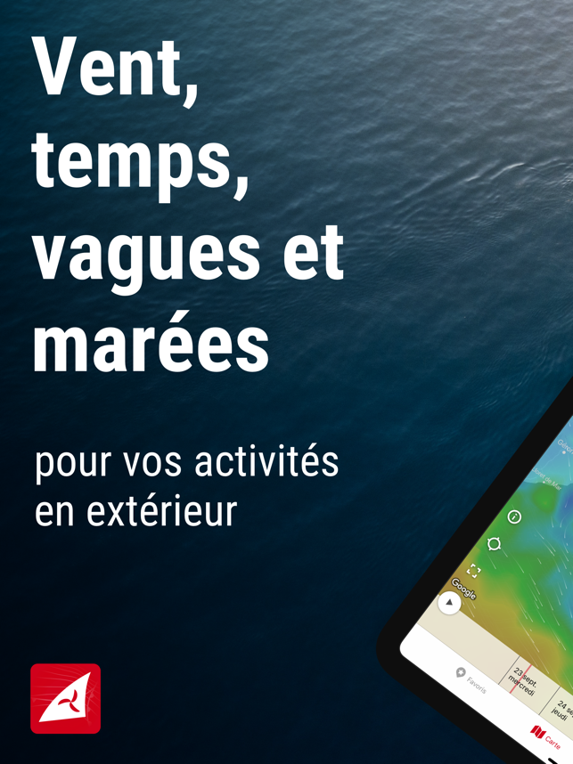 ‎Windfinder: carte vent & météo Capture d'écran