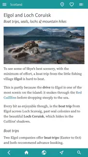 scotland's best: travel guide iphone screenshot 2