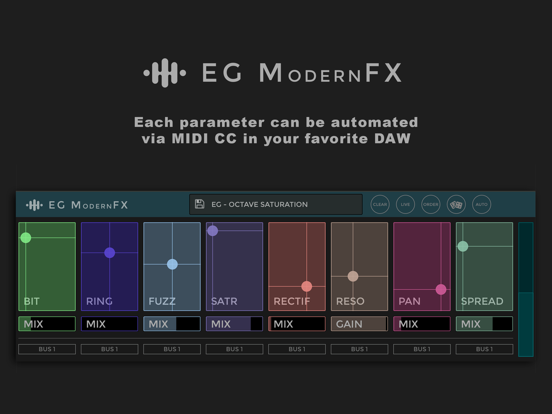 Screenshot #6 pour EG ModernFX AU3 Multi effects
