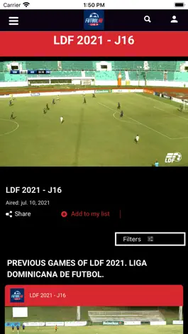 Game screenshot Fútbol RD Live apk