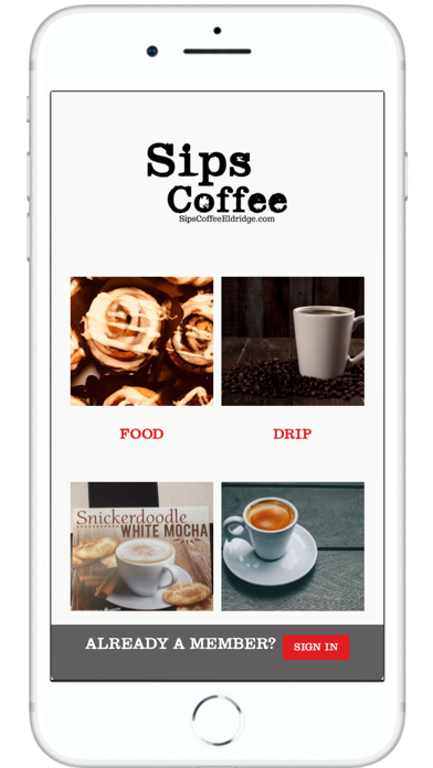 Sips Coffee Eldridge Screenshot