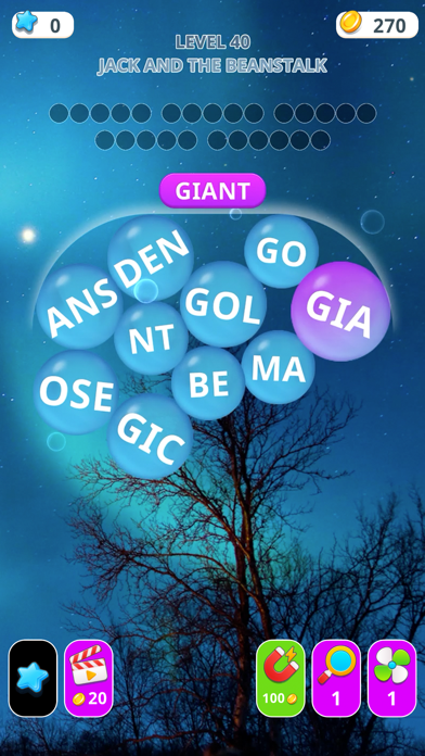 Merge Words: Brain Puzzle Screenshot