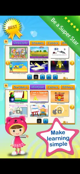 Game screenshot Baby ABC Numbers Math Nursery apk