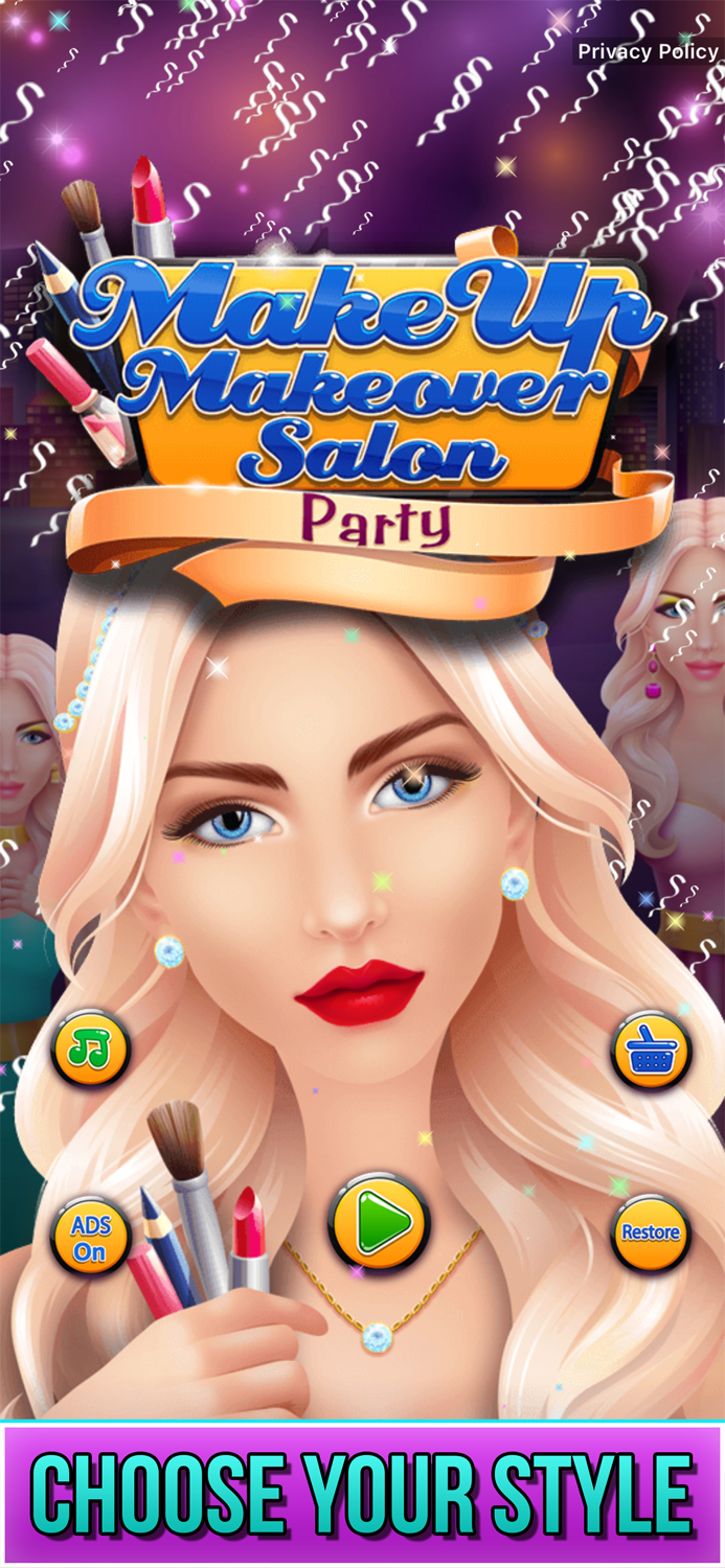 Make Up Makeover Salon Party