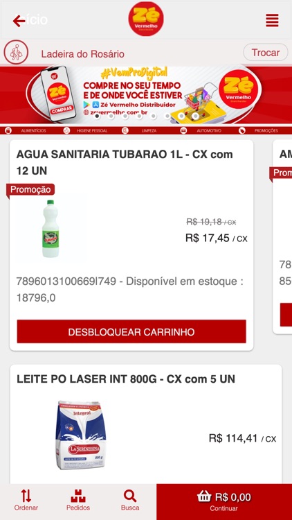 Zé Vermelho Distribuidor