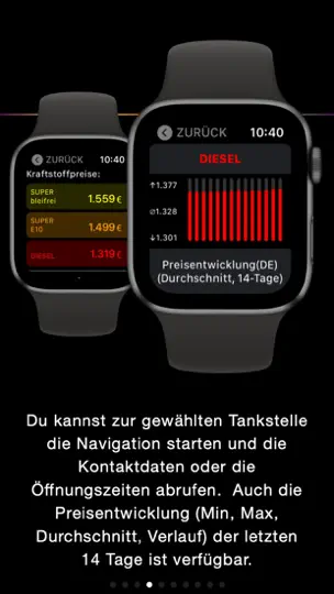 Screenshot von TankUhr - Strom+Benzin+Diesel auf dem iPhone 4