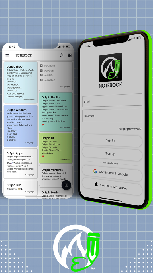 #4. DR.EPIC NOTEBOOK (iOS) 由: DR. EPIC