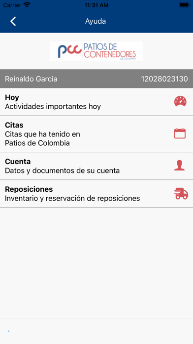 PCC Trucker App Screenshot