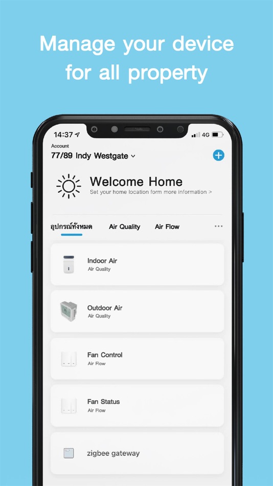 #6. Air Plus Square Lite (iOS) 由: Land and Houses Public Company Limited.