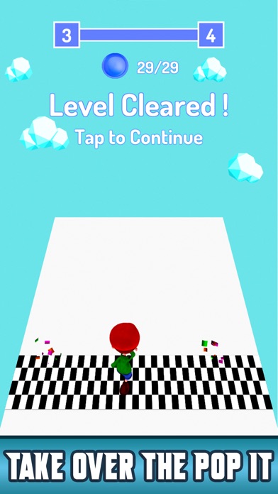 Pop It Rush -Antistress Runner Screenshot