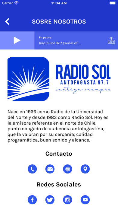 Radio Sol - Antofagasta Screenshot
