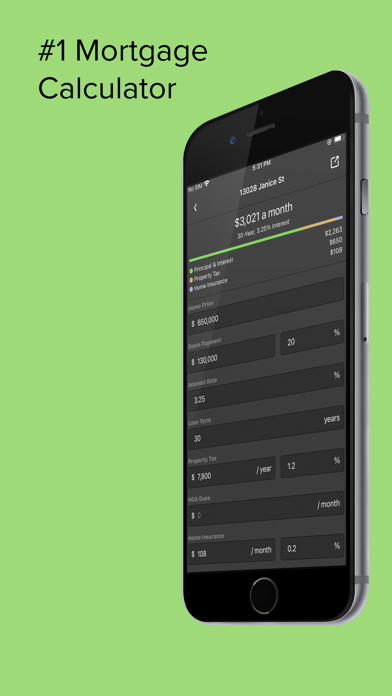 Mortgage Calculator Home Loan Screenshot