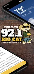 WDLA 92.1 (WDLA-FM) screenshot #2 for iPhone