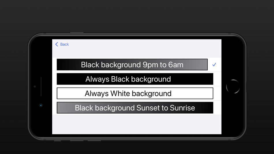 #5. ShowTime Simple Clock Display (iOS) 由: HamiltonsApps