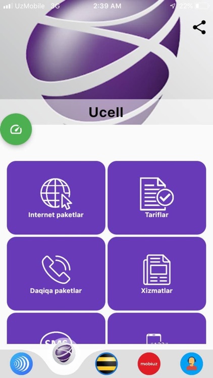 USSD Mobile Узбекистан