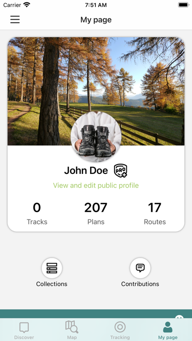Amazon of Europe Bike Trail Screenshot