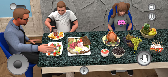 Virtual Super Dad and Mother Sim