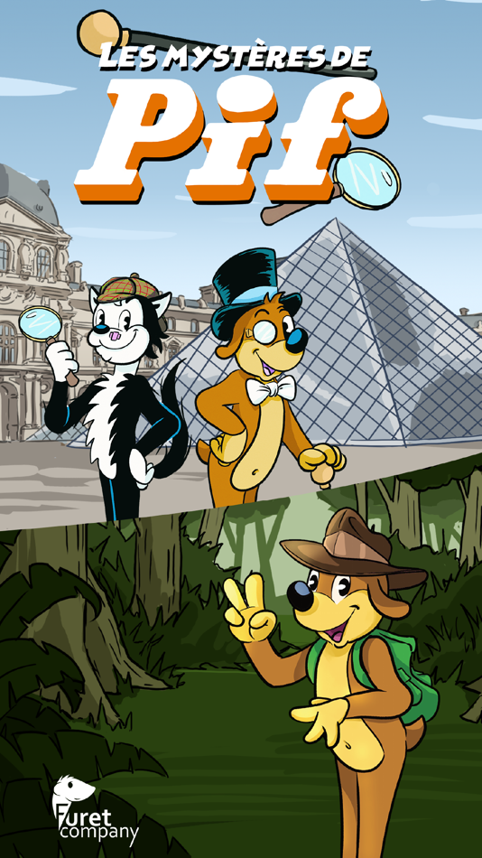#1. Les mystères de Pif (iOS) 由: Furet Company