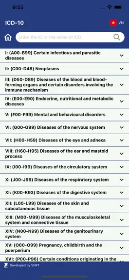 Game screenshot VNPT ICD10 apk