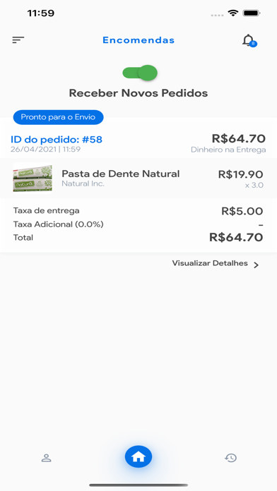 Now Delivery - Entregadores Screenshot