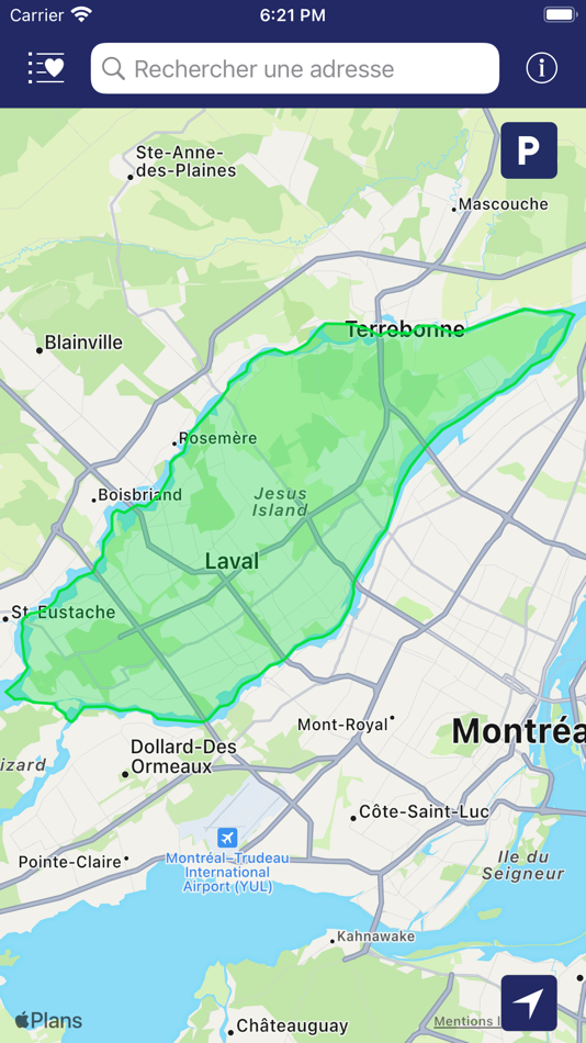 #4. Info-Stationnement (iOS) 由: Ville de Laval