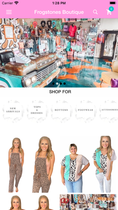 Frogstones Boutique Screenshot