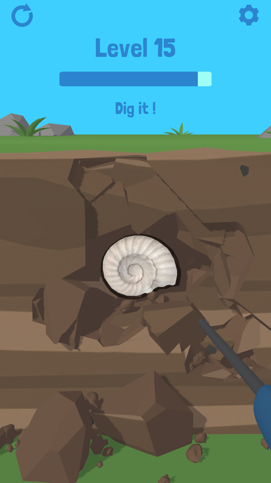 #3. Dig Gemstone Destruction ASMR (iOS) Podle: mie aoki