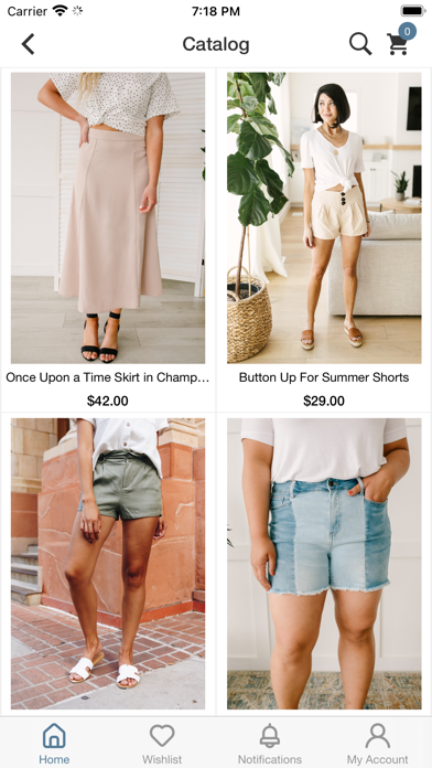 Peachy Rose Boutique Screenshot
