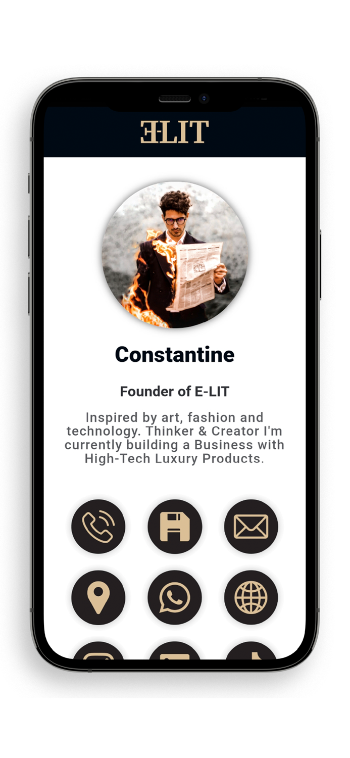 E-LIT  Your Digital Card