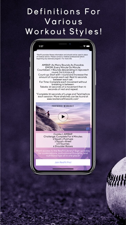 ResFit: Home Workouts screenshot-3