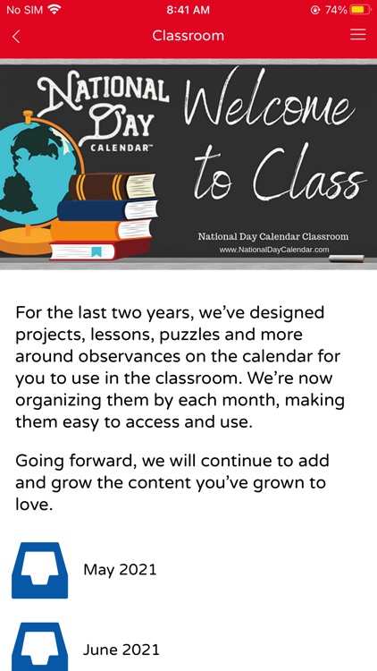 National Day Calendar screenshot-5