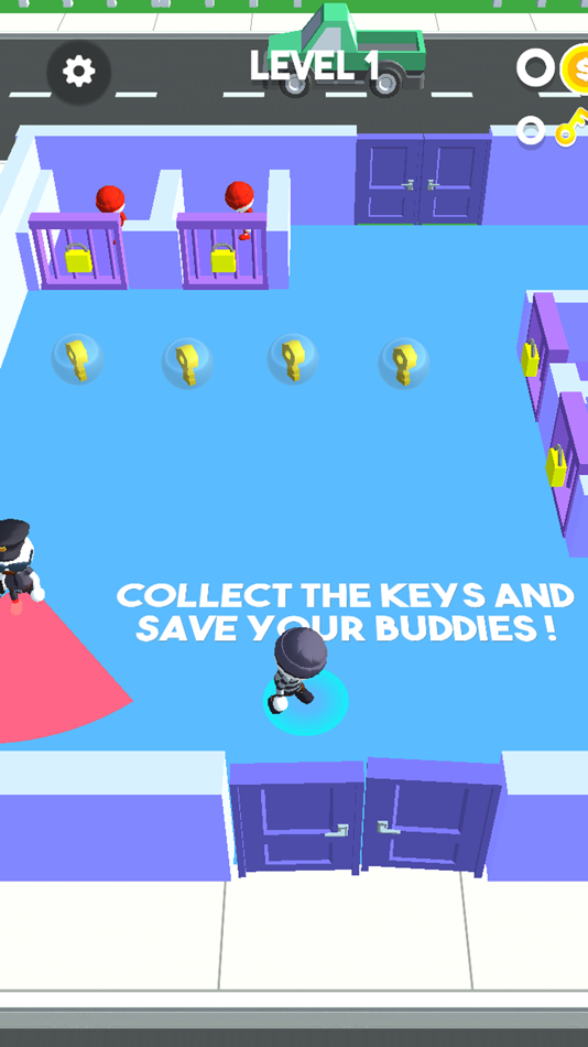 #2. Prison Escape.io 3D (iOS) 由: Chintan Khoraba