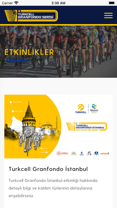 Turkcell Granfondo Serisi Screenshot