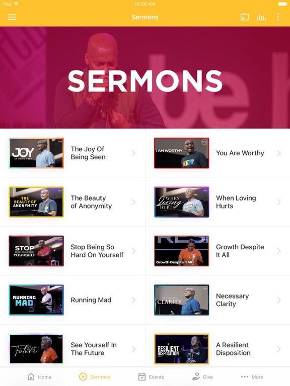 FCBCNYC iPad screenshot 2 - Education app